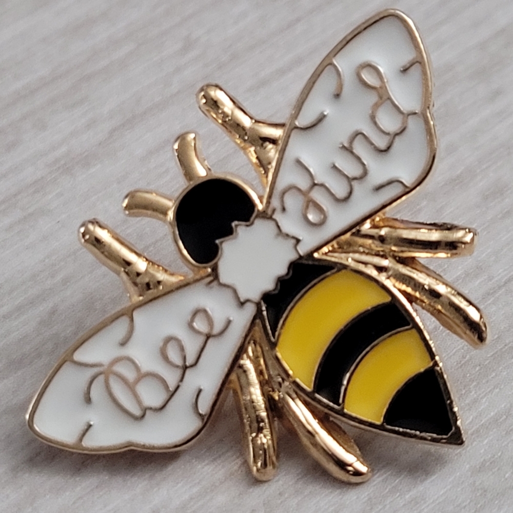 Bee Kind Honeybee Enamel Pin